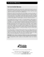 Preview for 18 page of Kidde 900-0252 User Manual