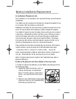 Preview for 15 page of Kidde 900-0259 User Manual