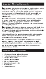 Preview for 4 page of Kidde 900-0280CA User Manual