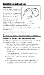 Preview for 5 page of Kidde 9CO5 Owner'S Manual