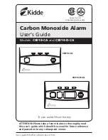 Kidde C3010-CA User Manual предпросмотр