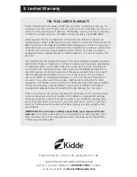 Preview for 19 page of Kidde C3010-CA User Manual