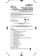 Kidde Fyrnetics 423/9HIR Installer'S Manual предпросмотр