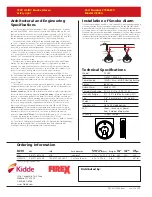Preview for 2 page of Kidde I12080 Specifications