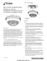 Kidde KIR-OSHCD Installation Sheet предпросмотр