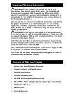 Preview for 4 page of Kidde KN-COB-B-LP User Manual