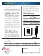 Предварительный просмотр 2 страницы Kidde KN-COPF-I Specifications