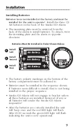 Preview for 11 page of Kidde KN-COSM-BCA User Manual