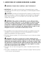 Preview for 6 page of Kidde P3010CU User Manual