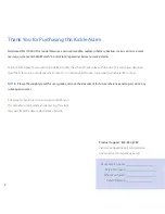 Preview for 2 page of Kidde P4010ACS User Manual