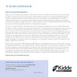 Preview for 28 page of Kidde P4010DCS-WCA User Manual