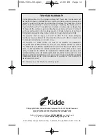 Предварительный просмотр 11 страницы Kidde PE910UK User Manual