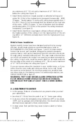 Preview for 4 page of Kidde PI 2000 User Manual