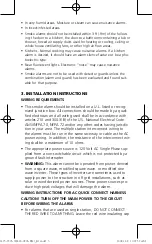 Preview for 5 page of Kidde PI 2000 User Manual