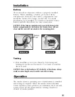 Preview for 13 page of Kidde PI2000CA Manual