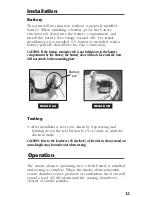 Preview for 13 page of Kidde PI2010CA User Manual