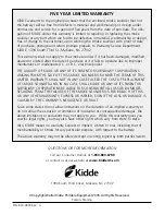 Preview for 11 page of Kidde RF-SND User Manual