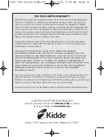 Preview for 14 page of Kidde SLED177i User Manual