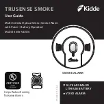 Preview for 1 page of Kidde TRUSENSE SMOKE 3050-VDS10 User Manual