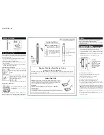 Preview for 2 page of KIDdesigns Barbie MDA-14BE Quick Start Manual