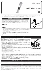 Предварительный просмотр 3 страницы KIDdesigns MA-070 Manual