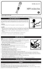 Предварительный просмотр 4 страницы KIDdesigns MA-070 Manual