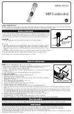 Предварительный просмотр 6 страницы KIDdesigns MA-070 Manual