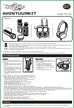 Preview for 3 page of KIDdesigns Tech2Go ADVENTURE KIT PW-V302 Manual