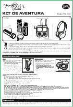 Preview for 10 page of KIDdesigns Tech2Go ADVENTURE KIT PW-V302 Manual