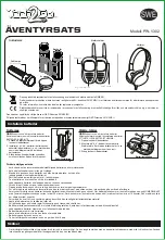 Preview for 11 page of KIDdesigns Tech2Go ADVENTURE KIT PW-V302 Manual