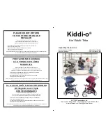 Preview for 1 page of KIDDI-O T500-GRAY Assembly Instructions Manual