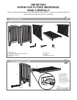 Preview for 2 page of Kiddicare Anna Dropside Cot Assembly Manual