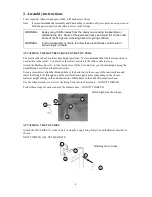 Preview for 3 page of Kiddicare Compact Cot Assembly Instructions And User Manual