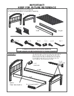 Preview for 2 page of Kiddicare COUNTRY TODDLER BED Assembly Manual