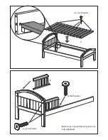 Preview for 3 page of Kiddicare COUNTRY TODDLER BED Assembly Manual