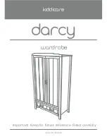 Предварительный просмотр 1 страницы Kiddicare Darcy Assembly Manual