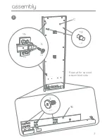 Предварительный просмотр 7 страницы Kiddicare Darcy Assembly Manual