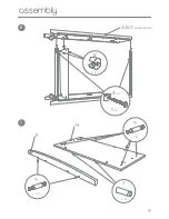 Предварительный просмотр 9 страницы Kiddicare Darcy Assembly Manual