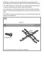 Preview for 2 page of Kiddicare Deluxe Moses Basket Stand Manual