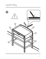 Preview for 11 page of Kiddicare Dresser Assembly Manual