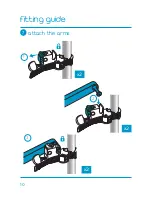 Предварительный просмотр 10 страницы Kiddicare Stride and ride Manual