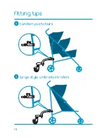 Предварительный просмотр 14 страницы Kiddicare Stride and ride Manual