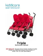 Kiddicare Triple Instruction Manual preview