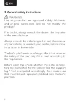 Preview for 12 page of KIDDY Isofix Base 2 Instruction Manual