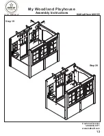 Preview for 13 page of KidKraft 00155 Assembly Instructions Manual