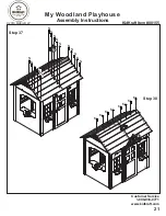 Предварительный просмотр 22 страницы KidKraft 00155 Assembly Instructions Manual