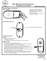 Предварительный просмотр 24 страницы KidKraft 00155 Assembly Instructions Manual