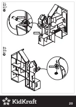 Предварительный просмотр 21 страницы KidKraft 10108 Manual