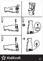 Предварительный просмотр 32 страницы KidKraft 10108 Manual
