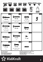 Предварительный просмотр 3 страницы KidKraft 10262 Manual